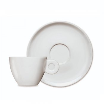 Itália Xícara para Cappuccino com Pires Exportação 145 ml 2ª Linha