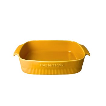 Assar e Servir travessa retangular Amarela 28 X 17 X 6,4 CM 1600 ml 2ª linha
