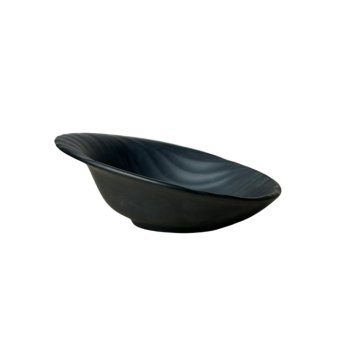 Bowl Texture esmalte preto 18 x 7,5 cm - Studio Germer Segunda Linha