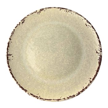 Cream Prato Raso 30 cm peso certo - Alta resistência