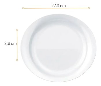 Nadir Grill Prato Oval 30X26CM (5647)