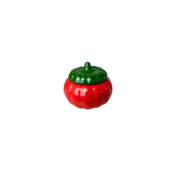 Moranga Vermelha com Tampa verde 8cm (472) - lançamento