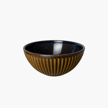 Safira Bowl plisse M 18 x 8 cm 1100 ml - lançamento