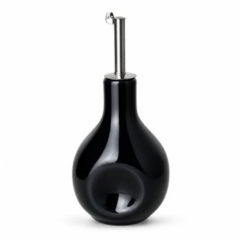 Sapporo Garrafa Amassadinha para Tarê, shoyu e azeite - Preta 180ml
