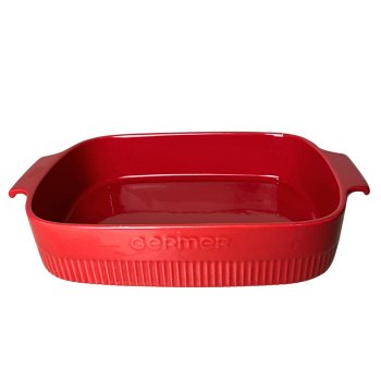 Assar e Servir travessa retangular vermelha 42 X 26,5 X 7,2 CM 4900 ML 2ª linha