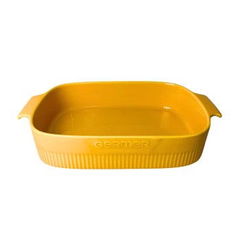 Assar e Servir travessa retangular Amarela 30 x 21 cm 2500 ML 2ª linha