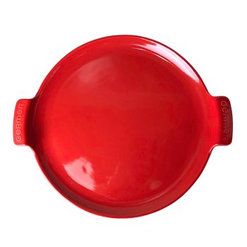 Assar e Servir forma de Pizza Vermelha 37,5 x 31,5 cm 2ª Linha